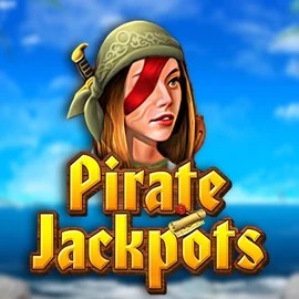 Pirate Jackpots slot logo by Belatra Games at Spinit Casino