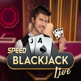 Official Live Casino logo: Speed Blackjack by Pragmatic Play at Spinit Casino
